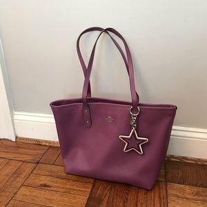 Coach Tote Bag With Zip